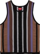 Knit Stripe Tank Top view 3