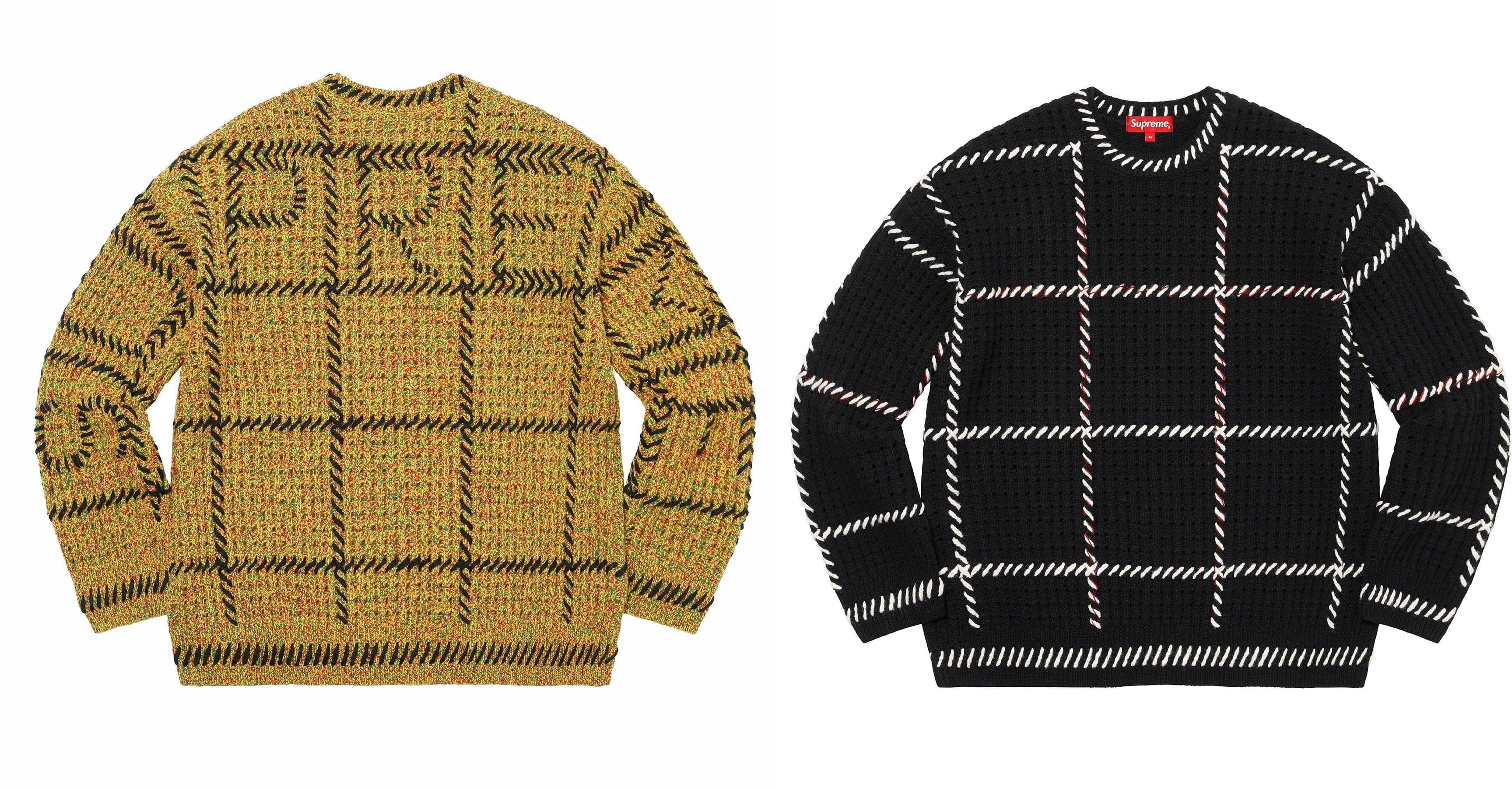 Quilt Stitch Sweater