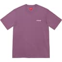 Washed Script S/S Top view 22