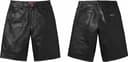 Baggy Leather Short view 1