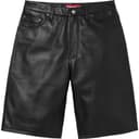 Baggy Leather Short view 3