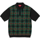 Plaid Knit S/S Polo view 3