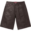 Baggy Leather Short view 3