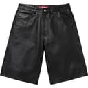 Baggy Leather Short view 6