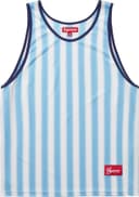 Stripe Mesh Tank Top view 2