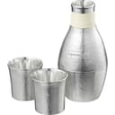 Tin Sake Set view 2
