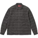 Bouclé Zip Up Shirt view 2