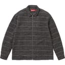 Bouclé Zip Up Shirt view 7