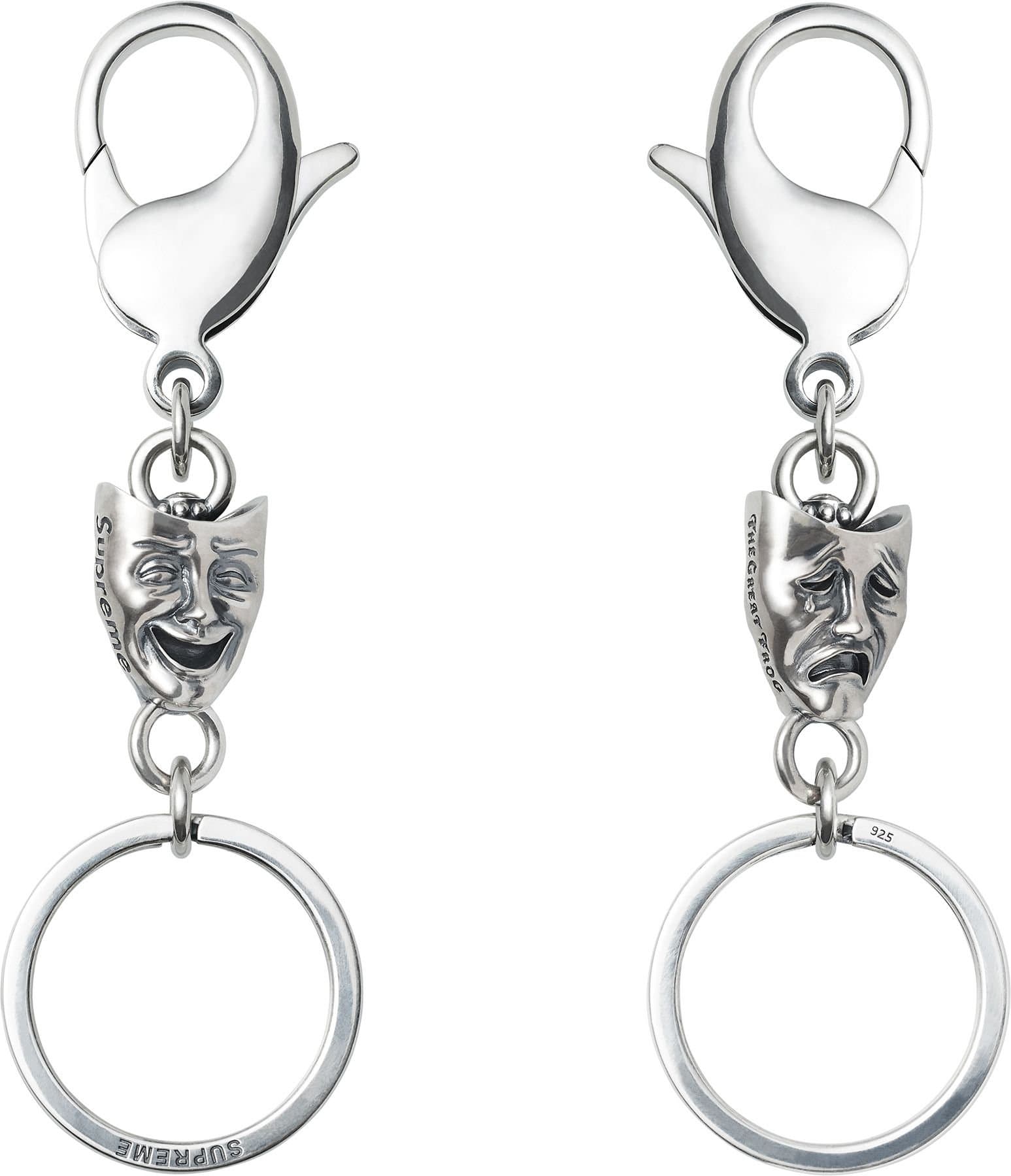 Drama Mask Key Ring