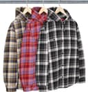 Hooded Flannel Shirt view 1