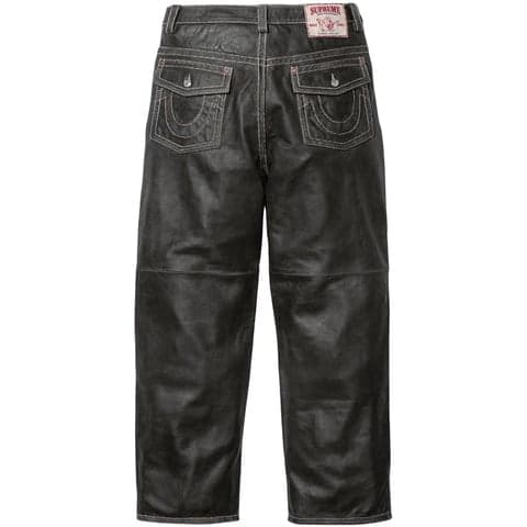 Supreme®/True Religion® Loose Fit Leather Pant