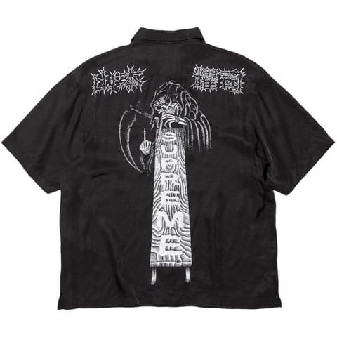 Supreme®/Y’s Silk Zip Up S/S Shirt