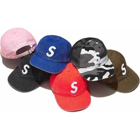 Pigment Coated Canvas S Logo 6-Panel