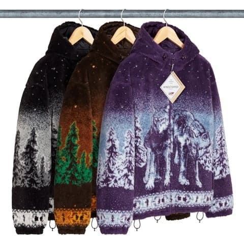 Supreme®/b.b. Simon Reversible Hooded Fleece Jacket