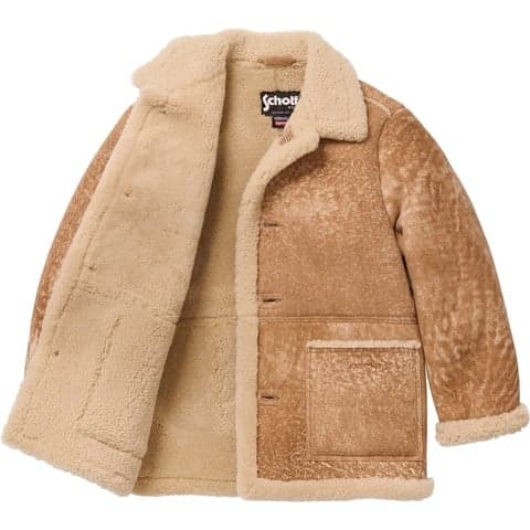 Supreme®/Schott® Shearling Coat