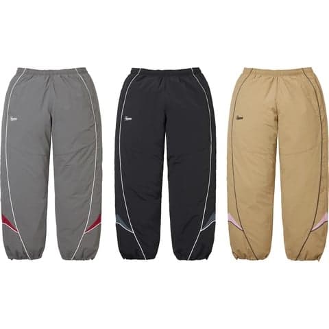 Contrast Piping Track Pant