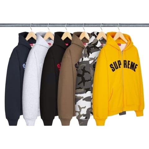 Arc Thermal Lined Zip Up Hooded Sweatshirt