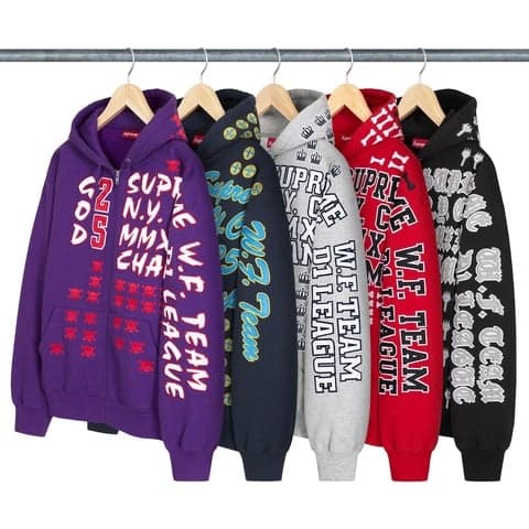League Champs Zip Up Hooded Sweatshirt
