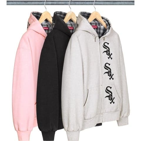 Supreme®/Chicago White Sox™ Zip Up Hooded Sweatshirt