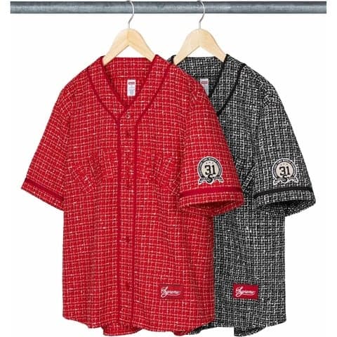 Bouclé Baseball Jersey