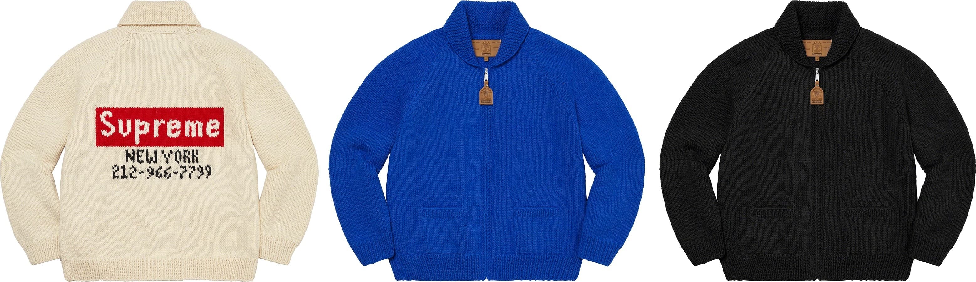 Box Logo Cowichan Sweater