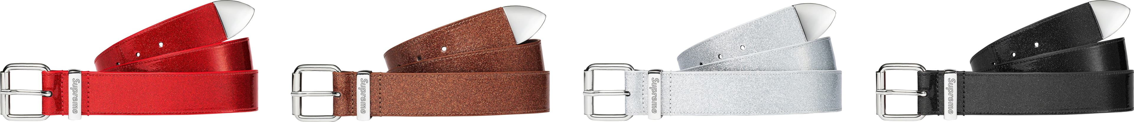 Glitter Vinyl Ranger Belt