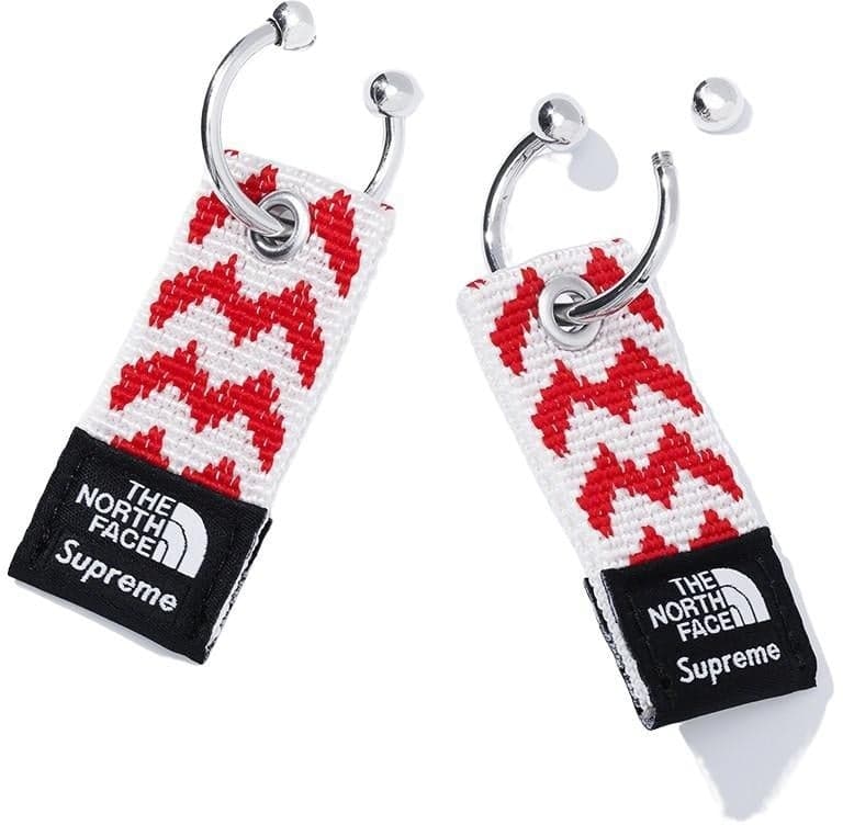 Supreme®/The North Face® Woven Keychain
