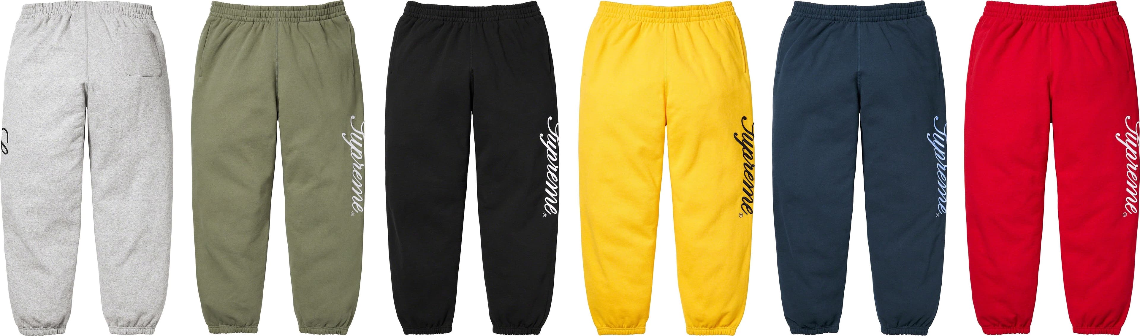 Raised Script Sweatpant