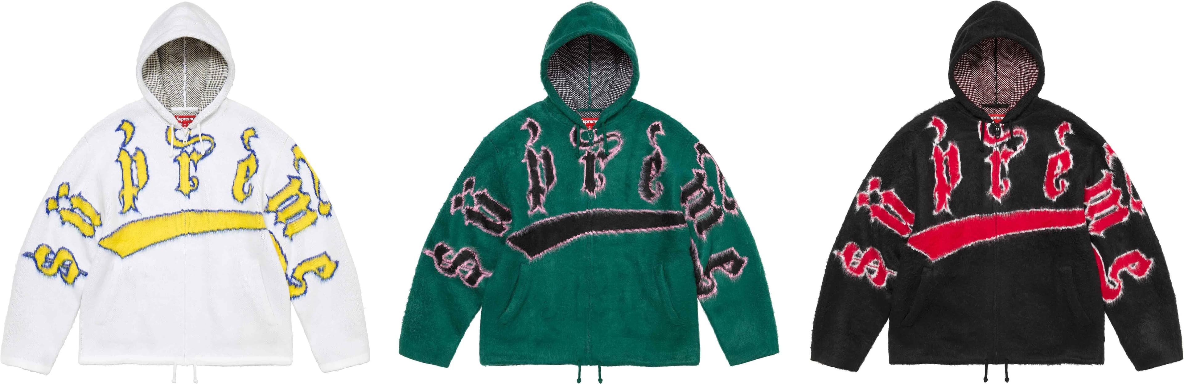 Accent Brushed Zip Up Hooded Sweater