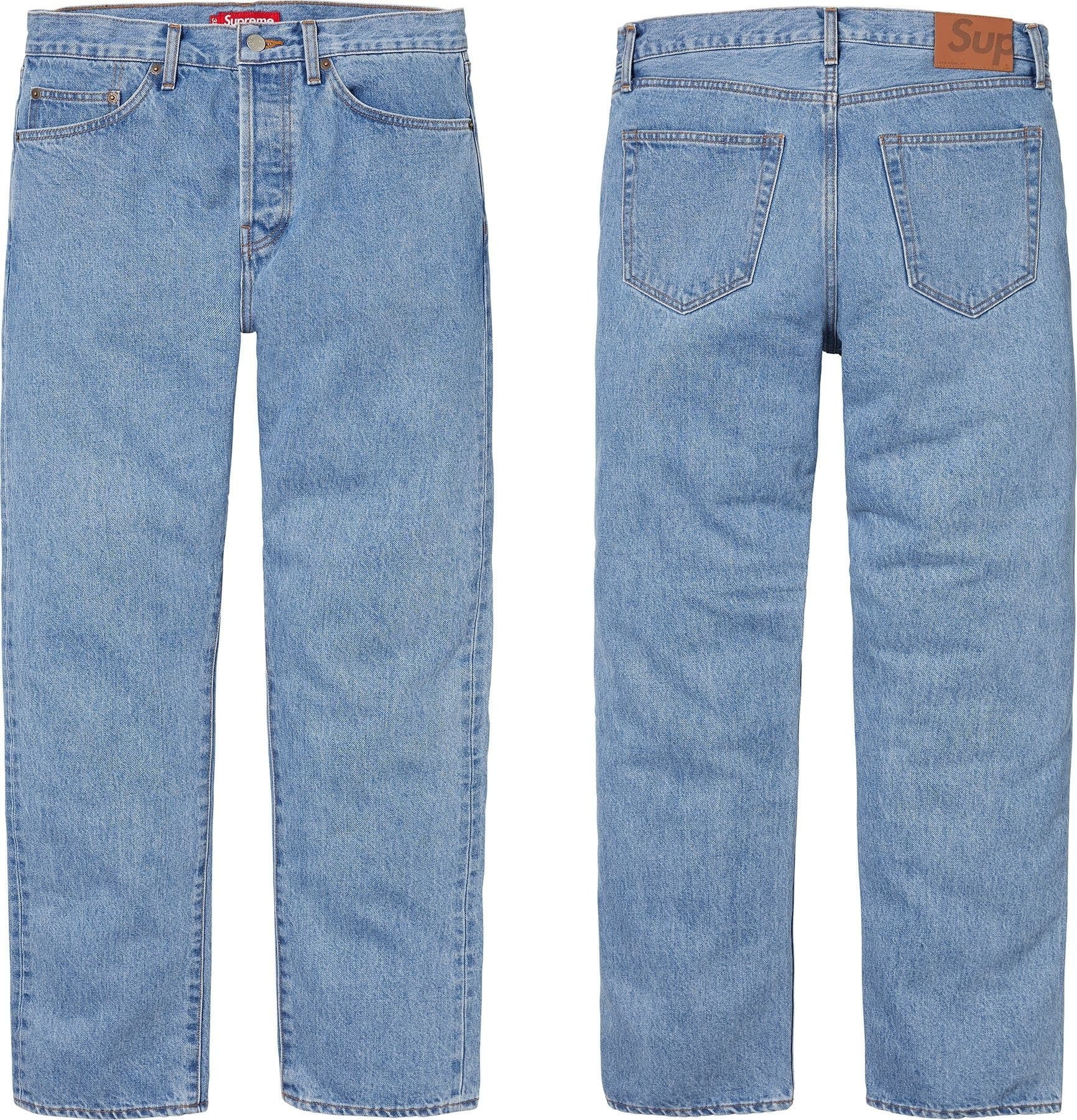 Stone Washed Slim Selvedge Jean