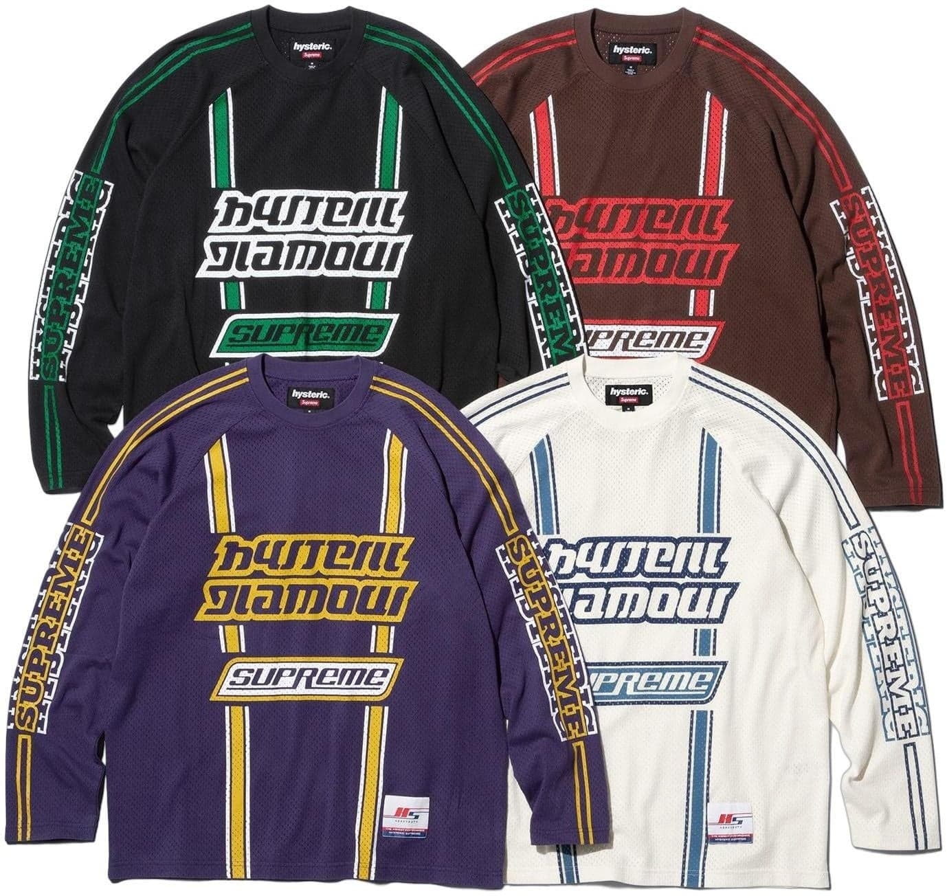 Supreme®/HYSTERIC GLAMOUR Mesh L/S Top