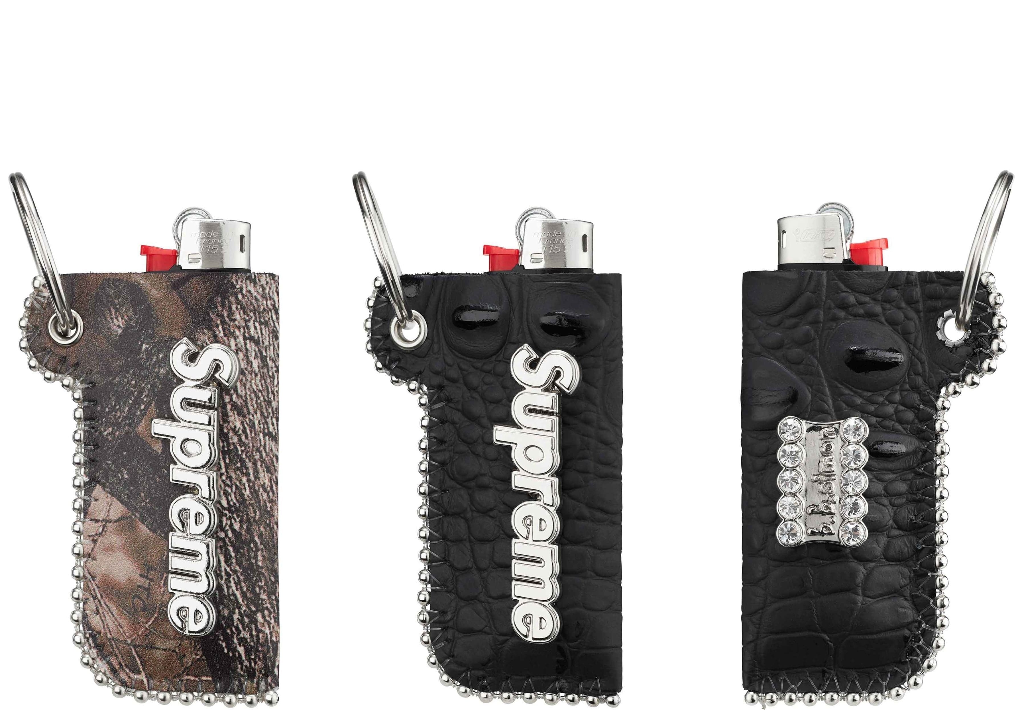 Supreme®/b.b. Simon Leather Lighter Case Keychain