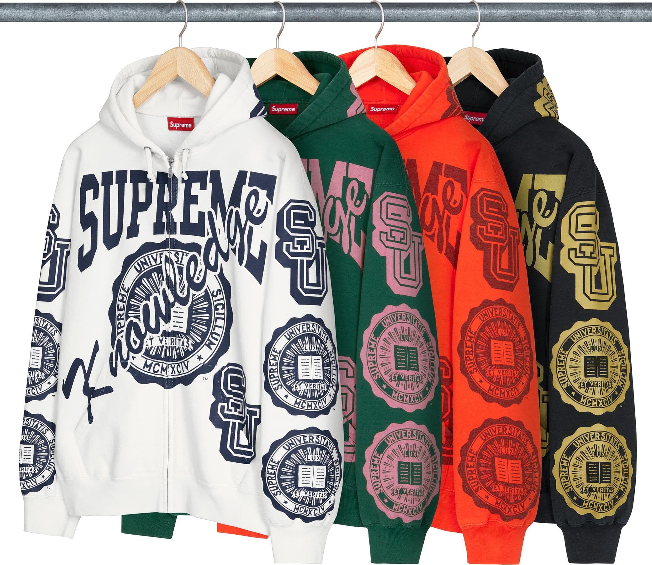 Knowledge Reigns Zip Up Hooded Sweatshirt