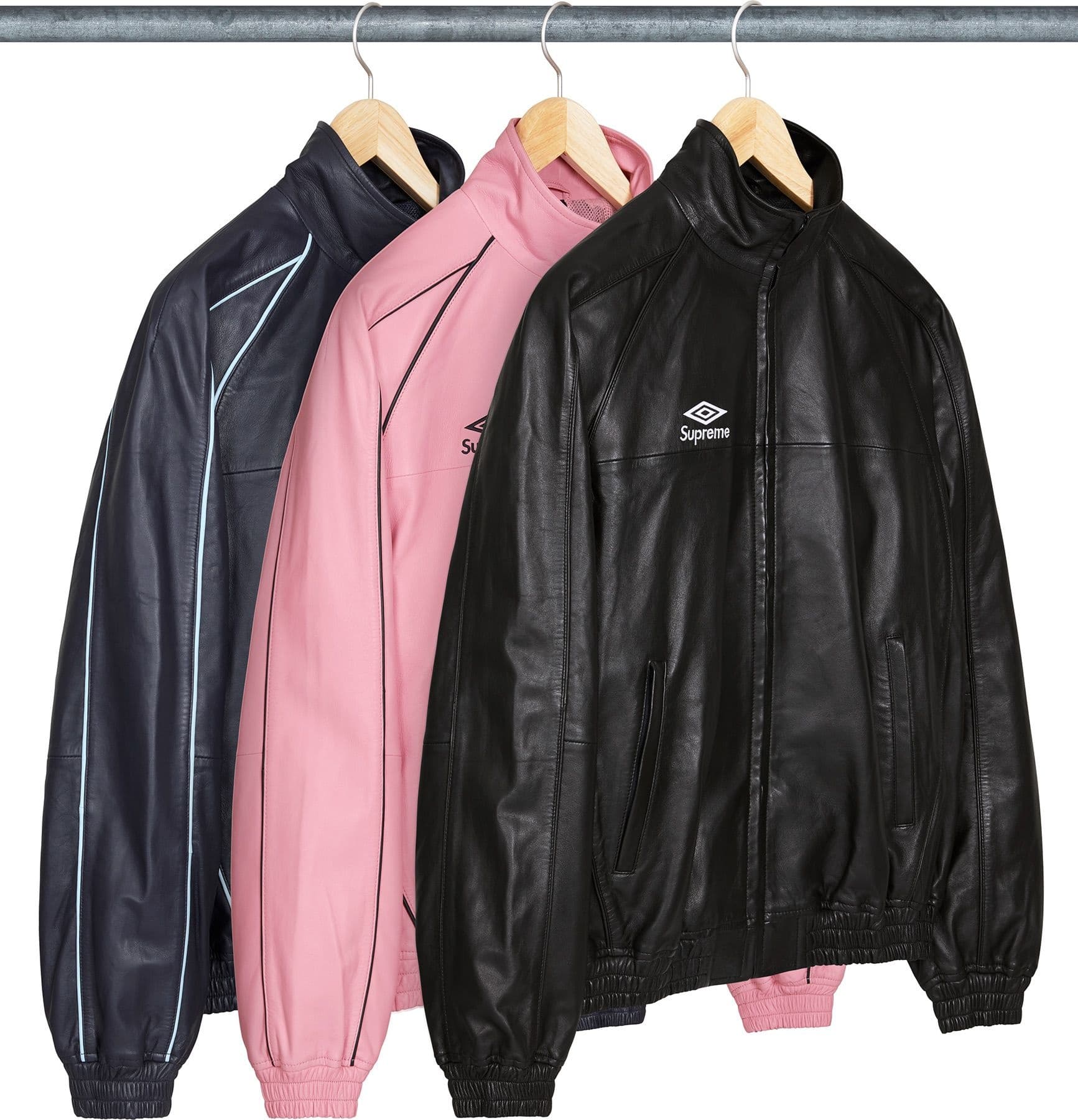 Supreme®/Umbro® Leather Track Jacket