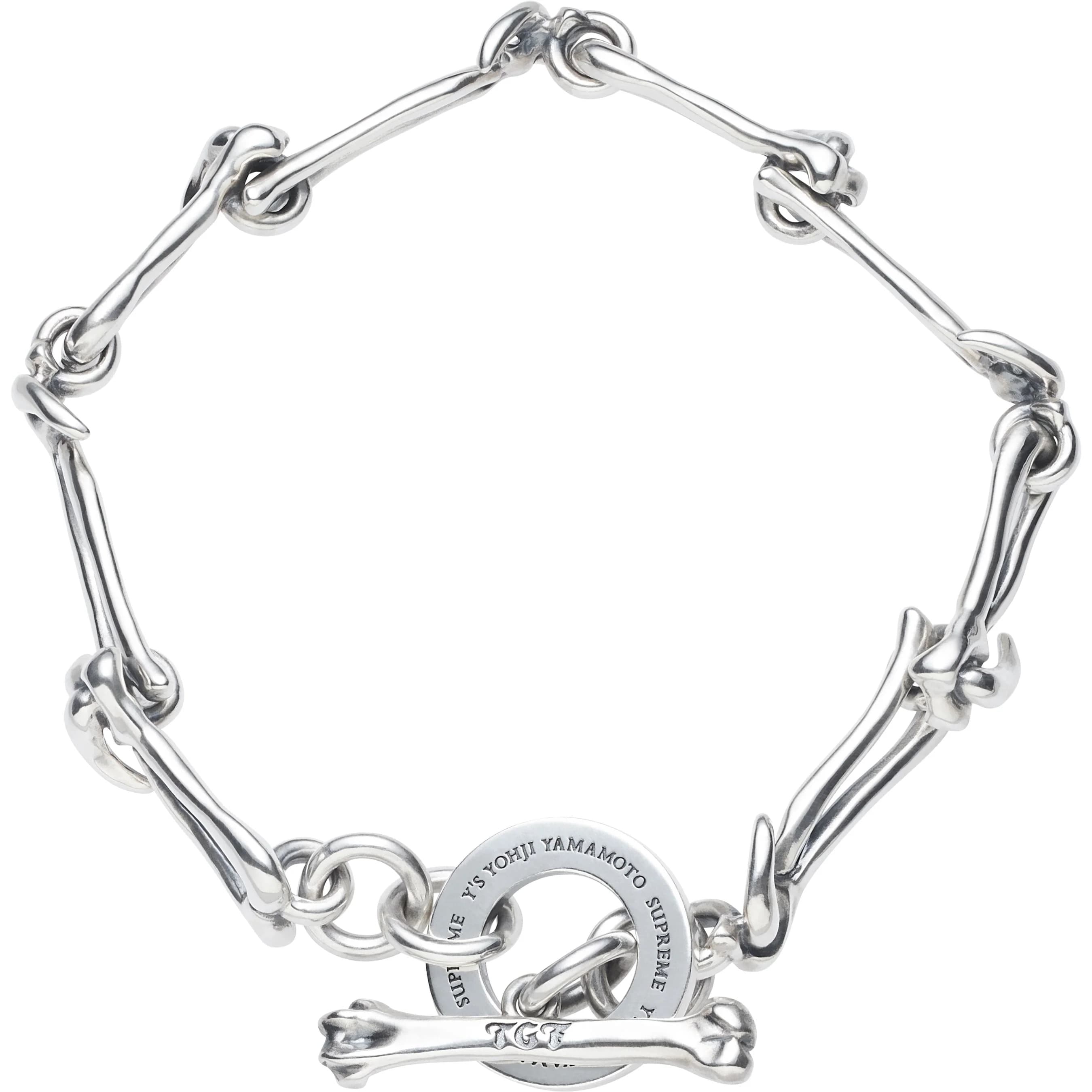 Supreme®/Y’s Silver Bracelet