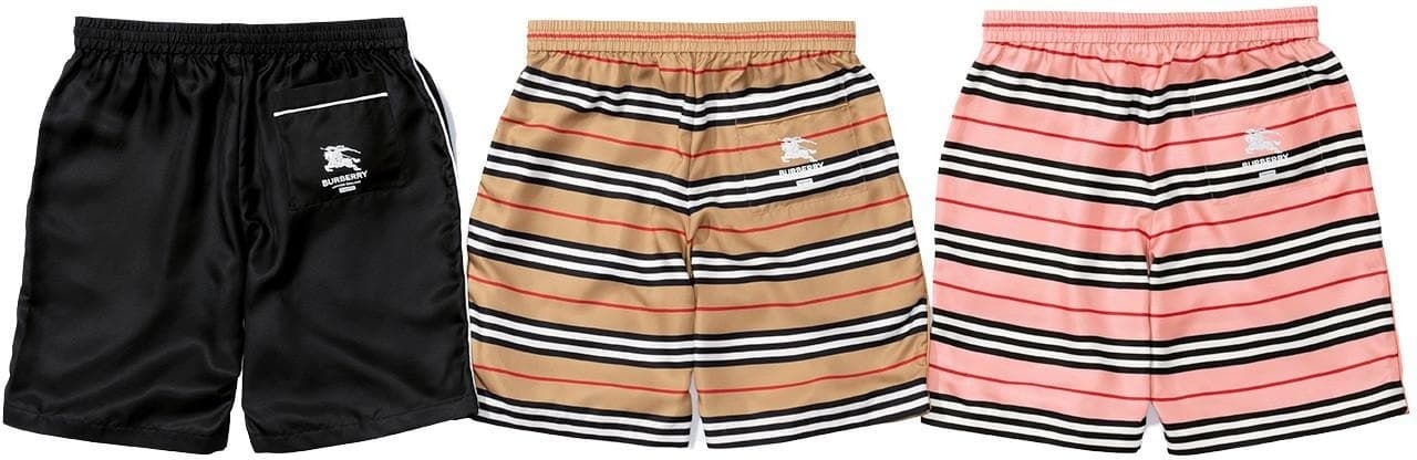 *Burberry exclusive* Supreme®/Burberry® Silk Pajama Short