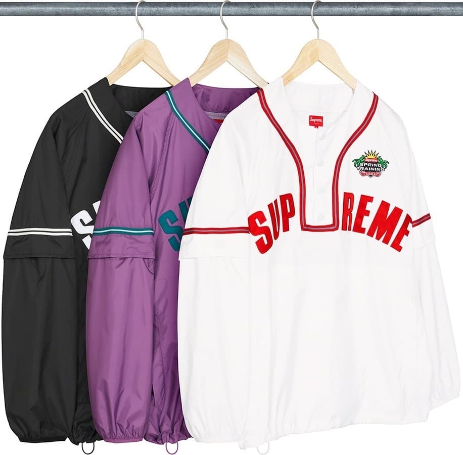 Snap-Off Sleeve L/S Baseball Top