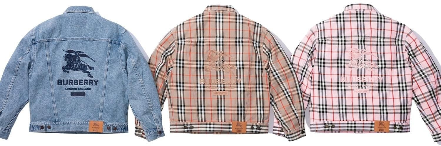 Supreme®/Burberry® Denim Trucker Jacket