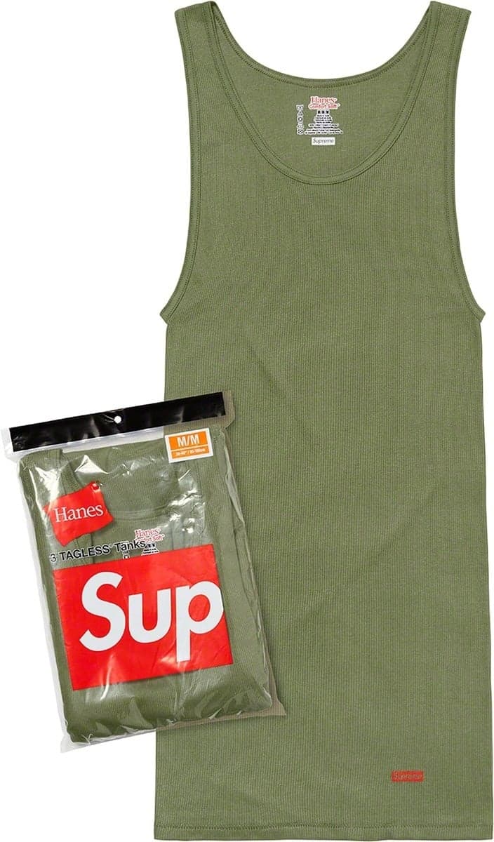 Supreme®/Hanes® Tagless Tank Tops (3 Pack)