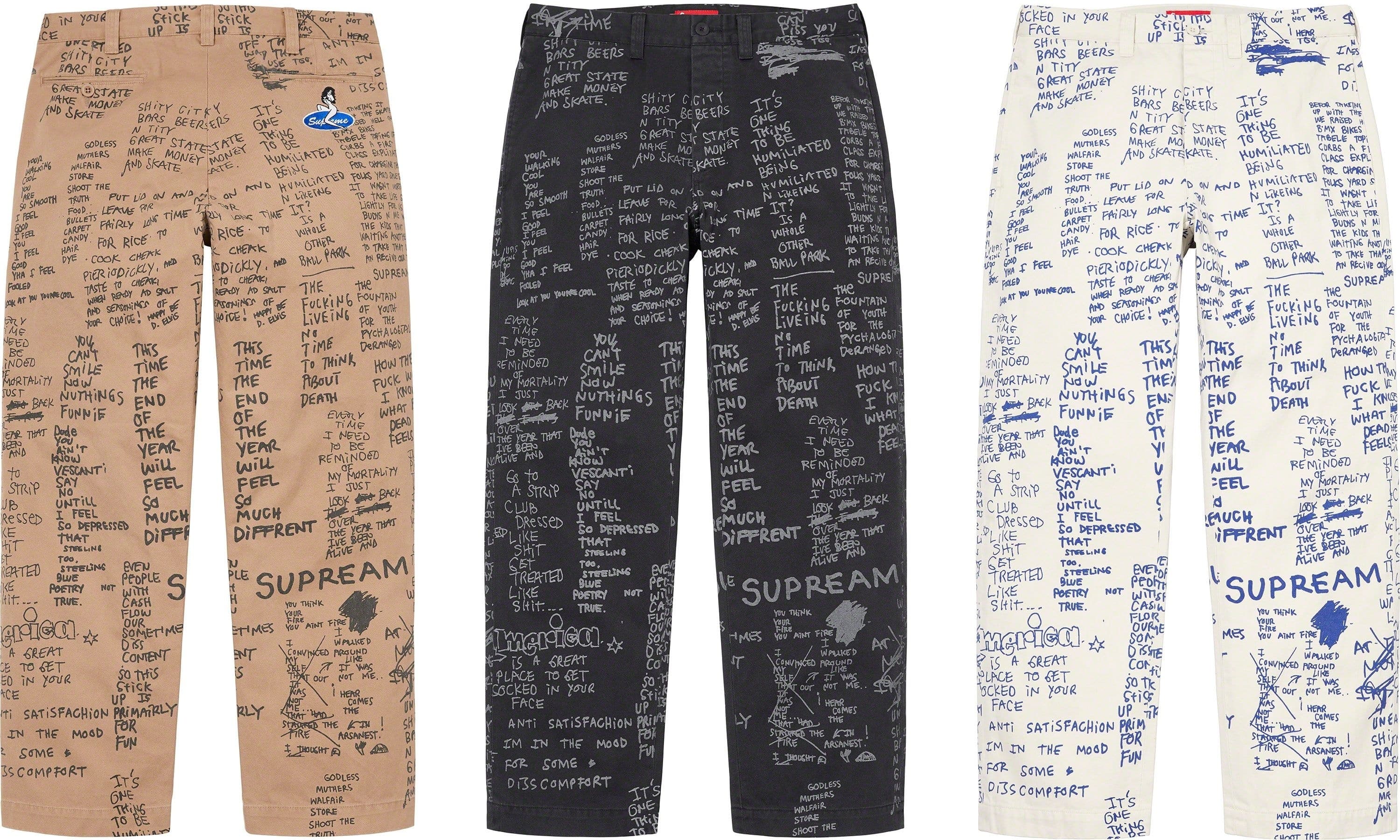 Gonz Poems Chino Pant