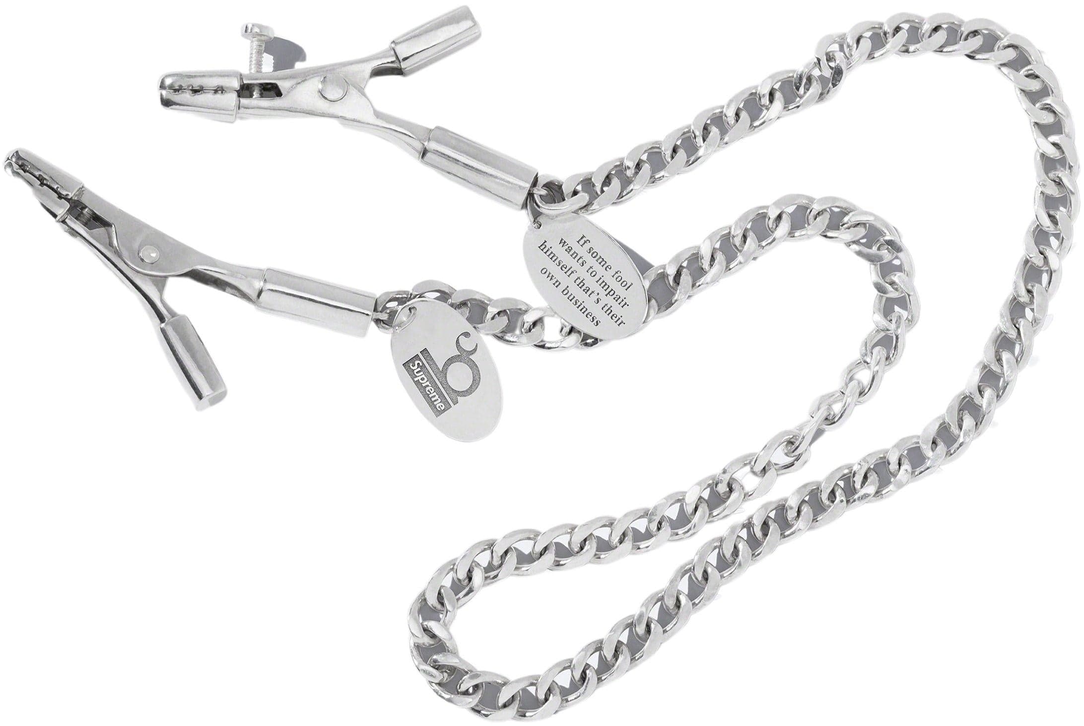 Supreme/Bernadette Corporation Nipple Clamps