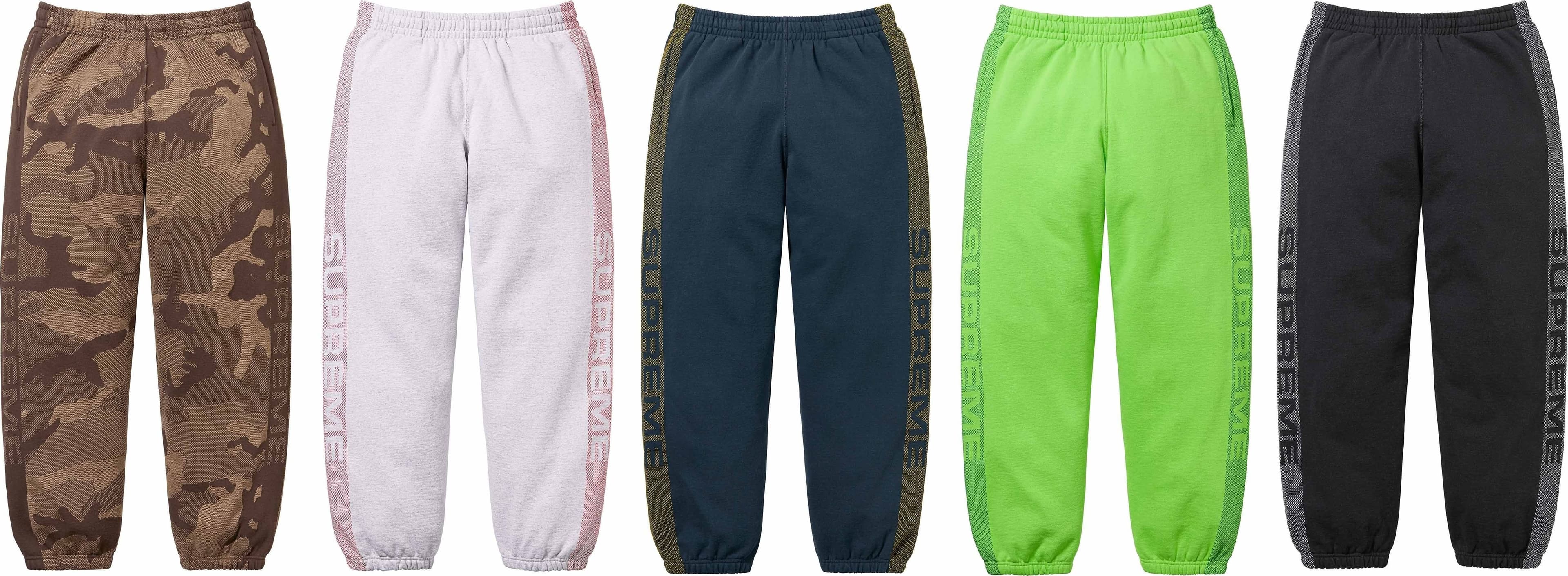 Jacquard Stripe Sweatpant