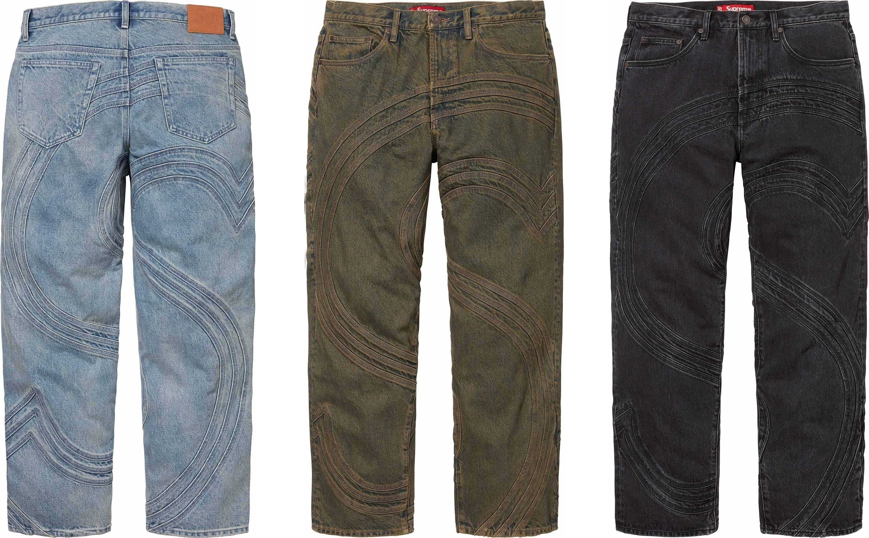 S Logo Loose Fit Jean
