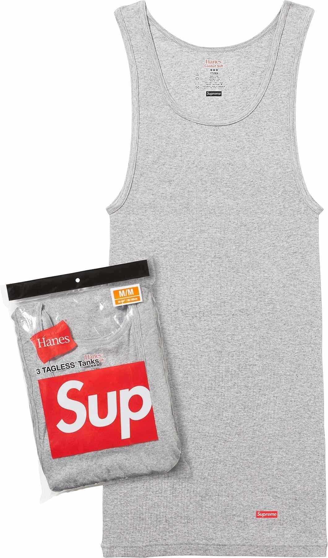 Supreme®/Hanes® Tagless Tank Tops (3 Pack)