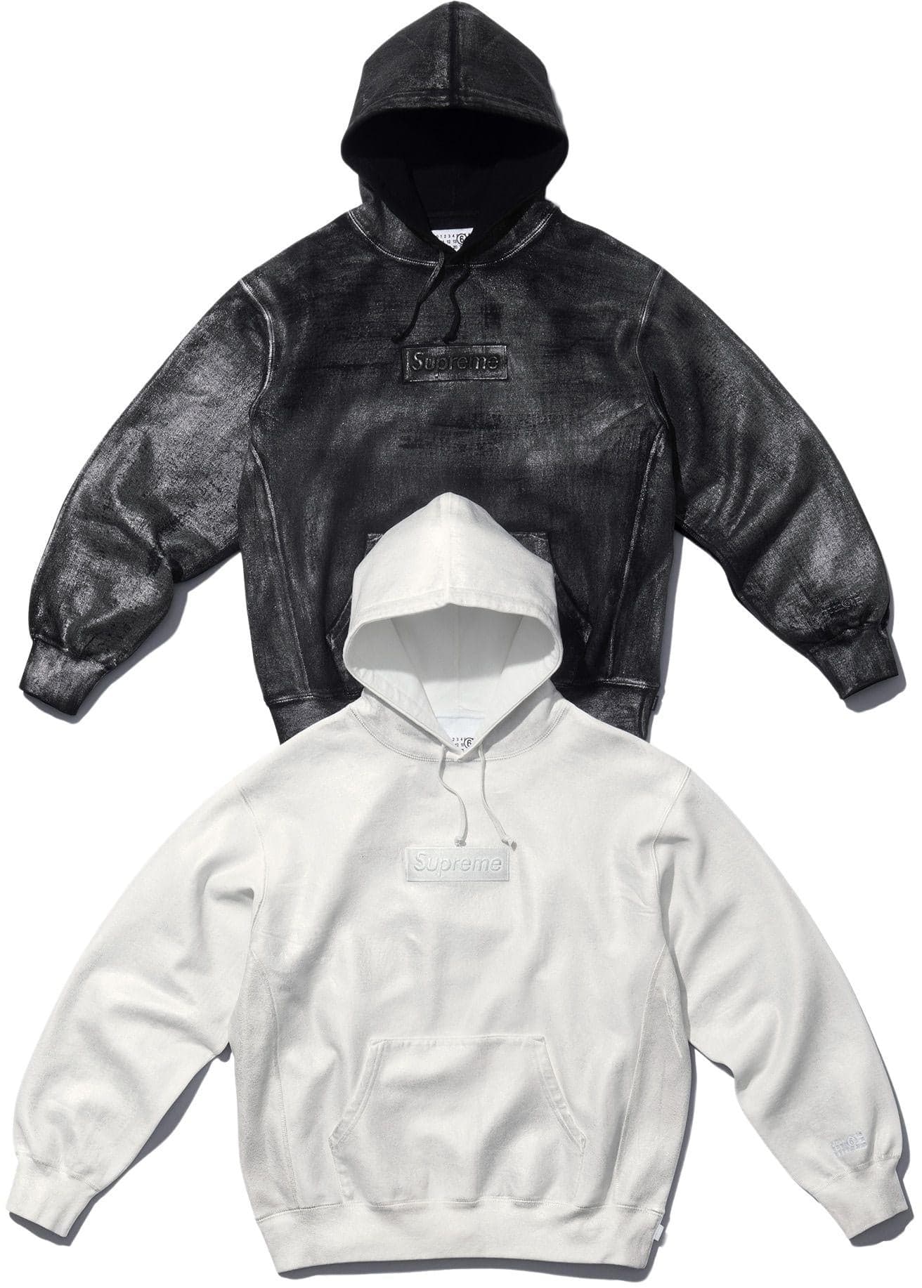 Supreme®/MM6 Maison Margiela Foil Box Logo Hooded Sweatshirt