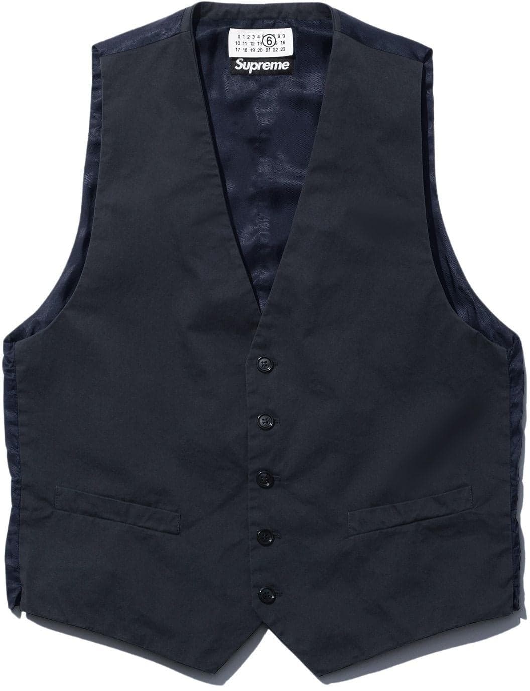 Supreme®/MM6 Maison Margiela Washed Cotton Suit Vest