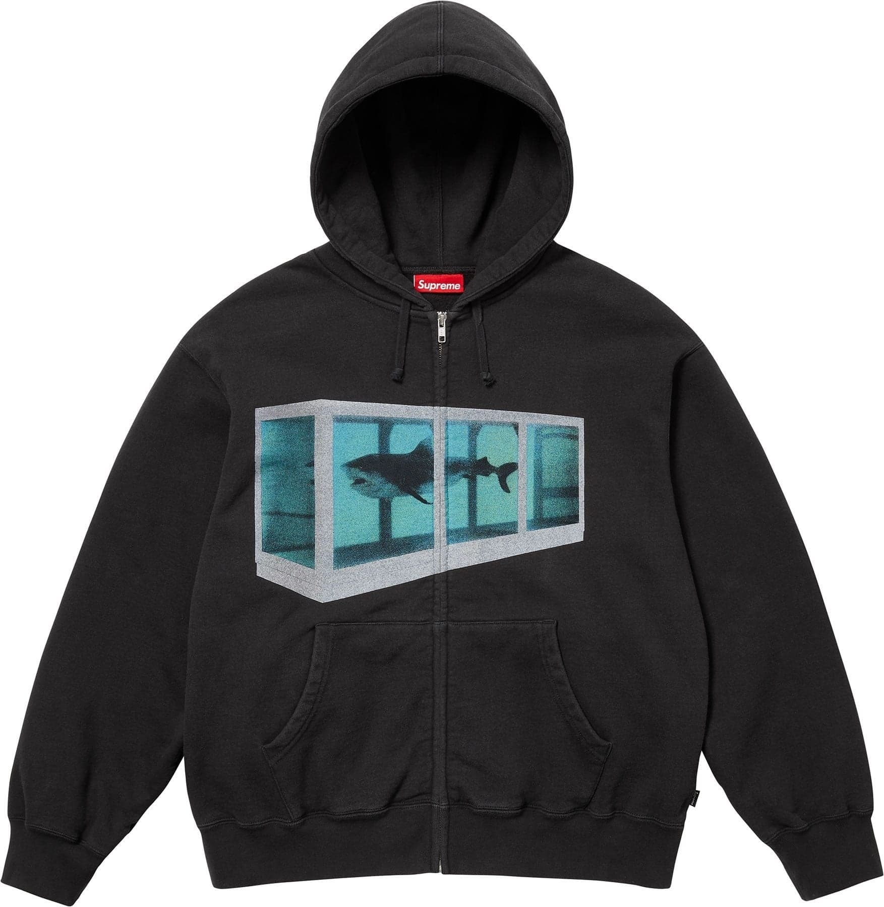 Supreme/Damien Hirst Zip Up Hooded Sweatshirt