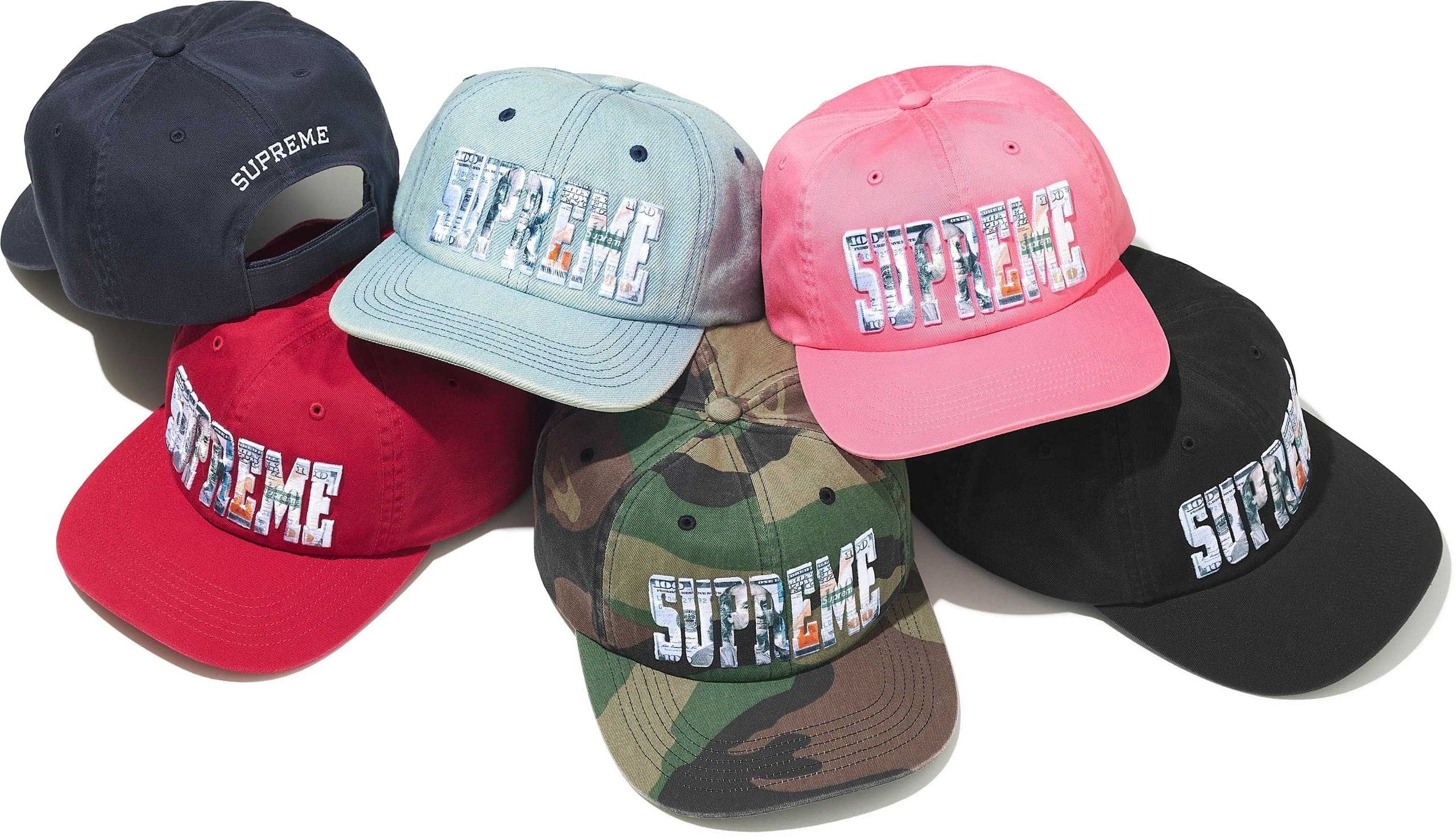 Embroidered Money Logo 6-Panel