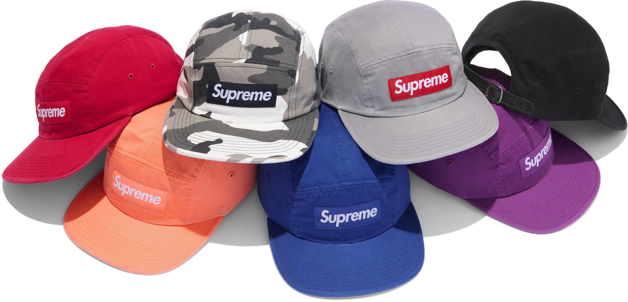 Washed Chino Twill Camp Cap